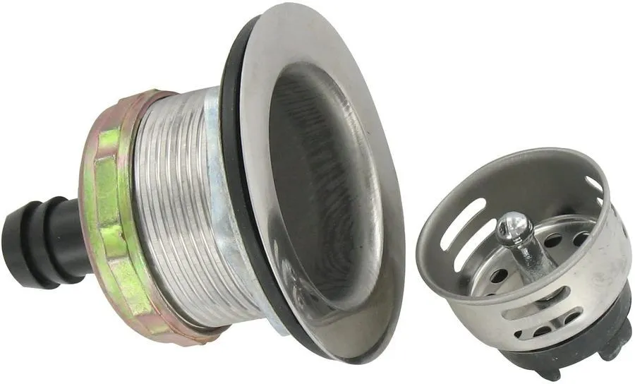 Sink Drain w/Strainer Basket